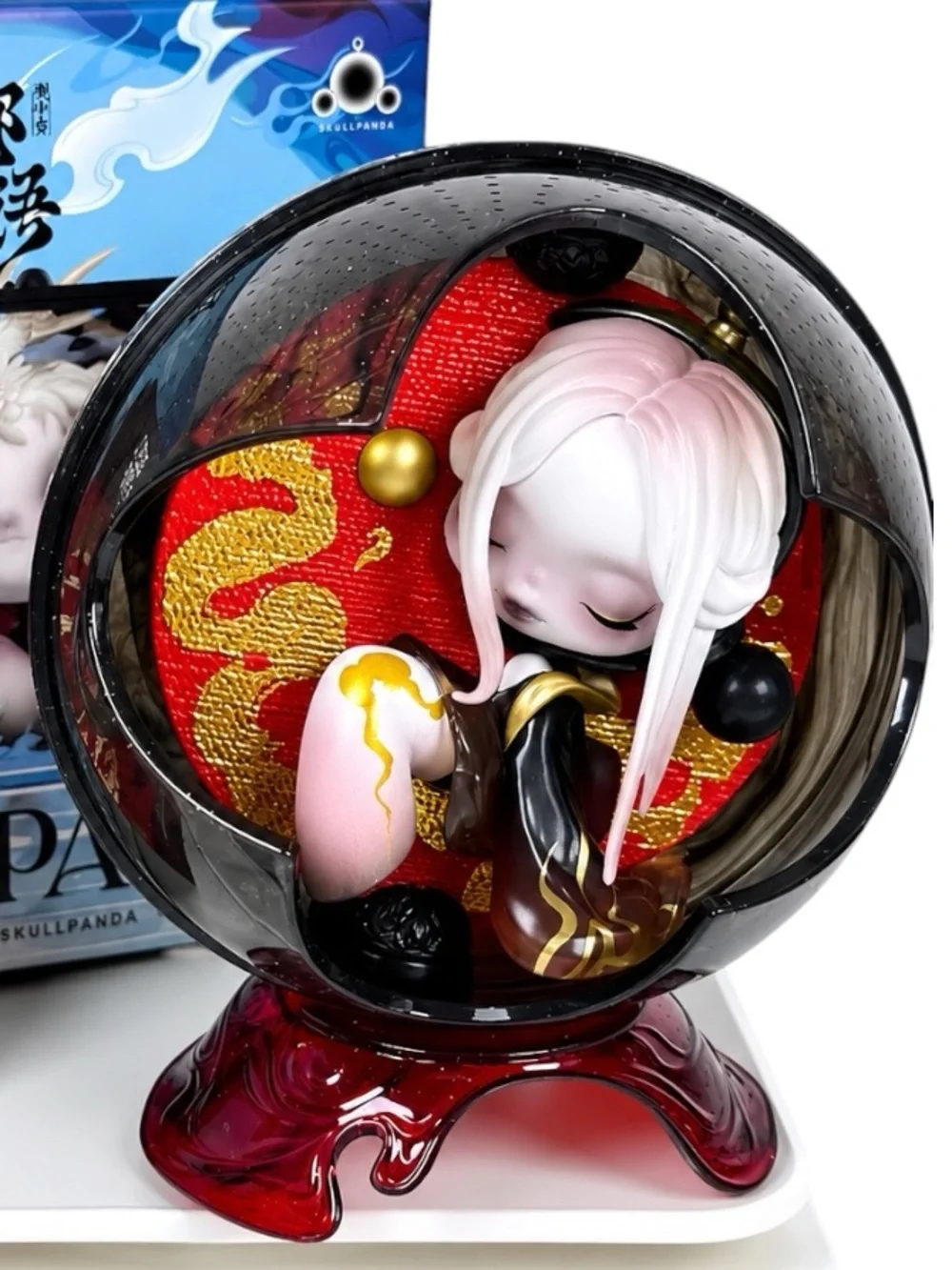 Pop Mart Skullpanda The Mirage Series - The Skeleton Fantasy Show